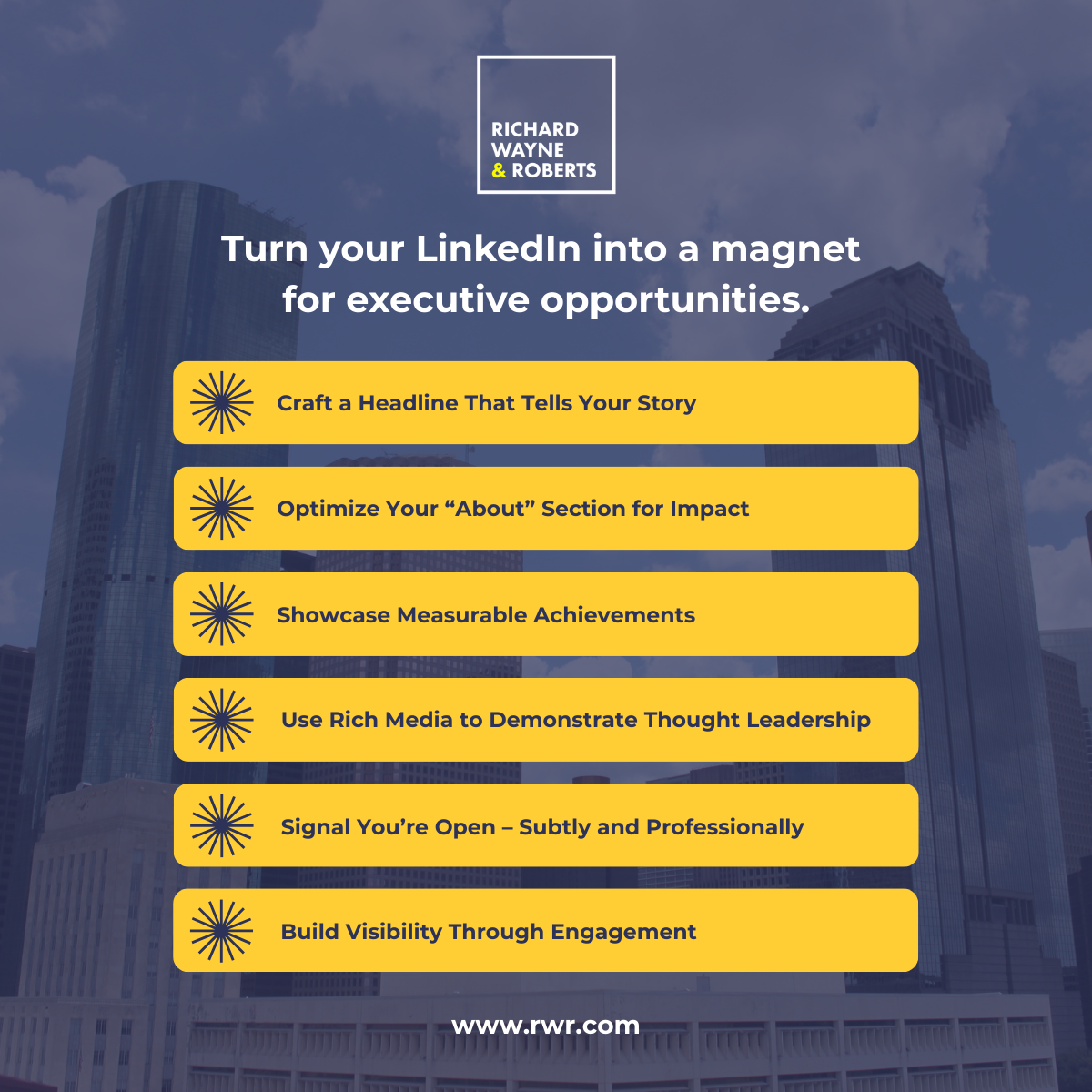 LinkedIn Optimization for Executives: How to Get Noticed by Recruiters