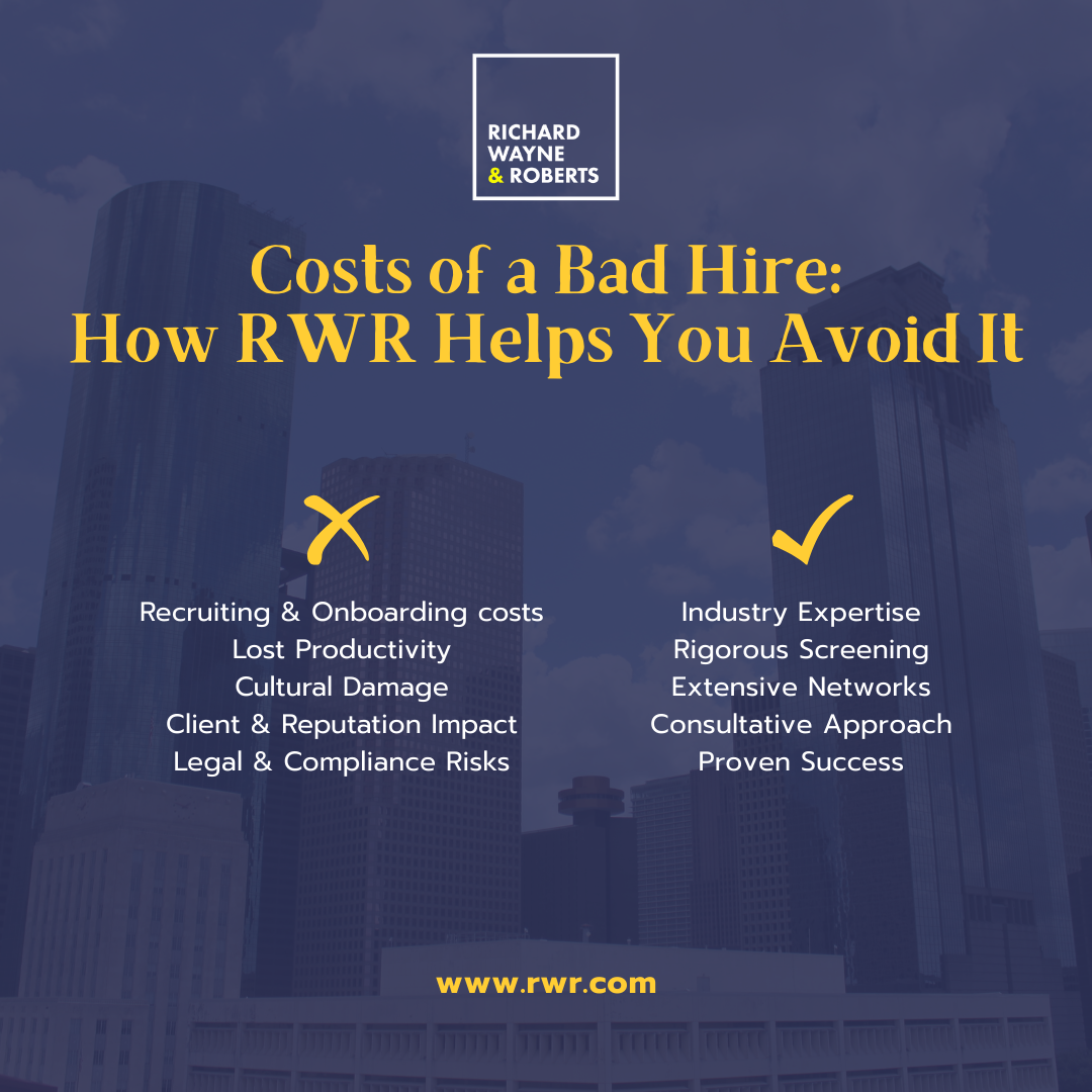 The Real Cost of a Bad Hire—and How RWR Helps You Avoid It