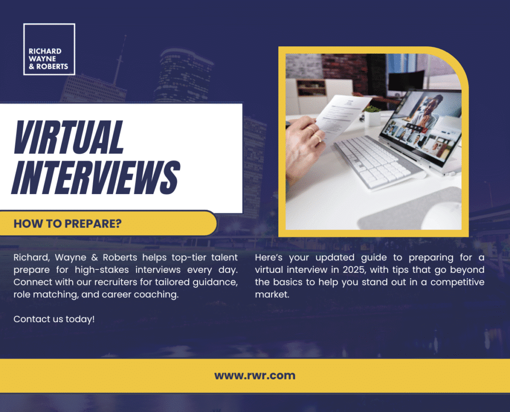 How to Prepare for a Virtual Interview 2025 Edition