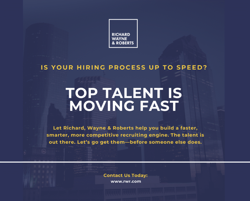 Top Talent is Moving Fast