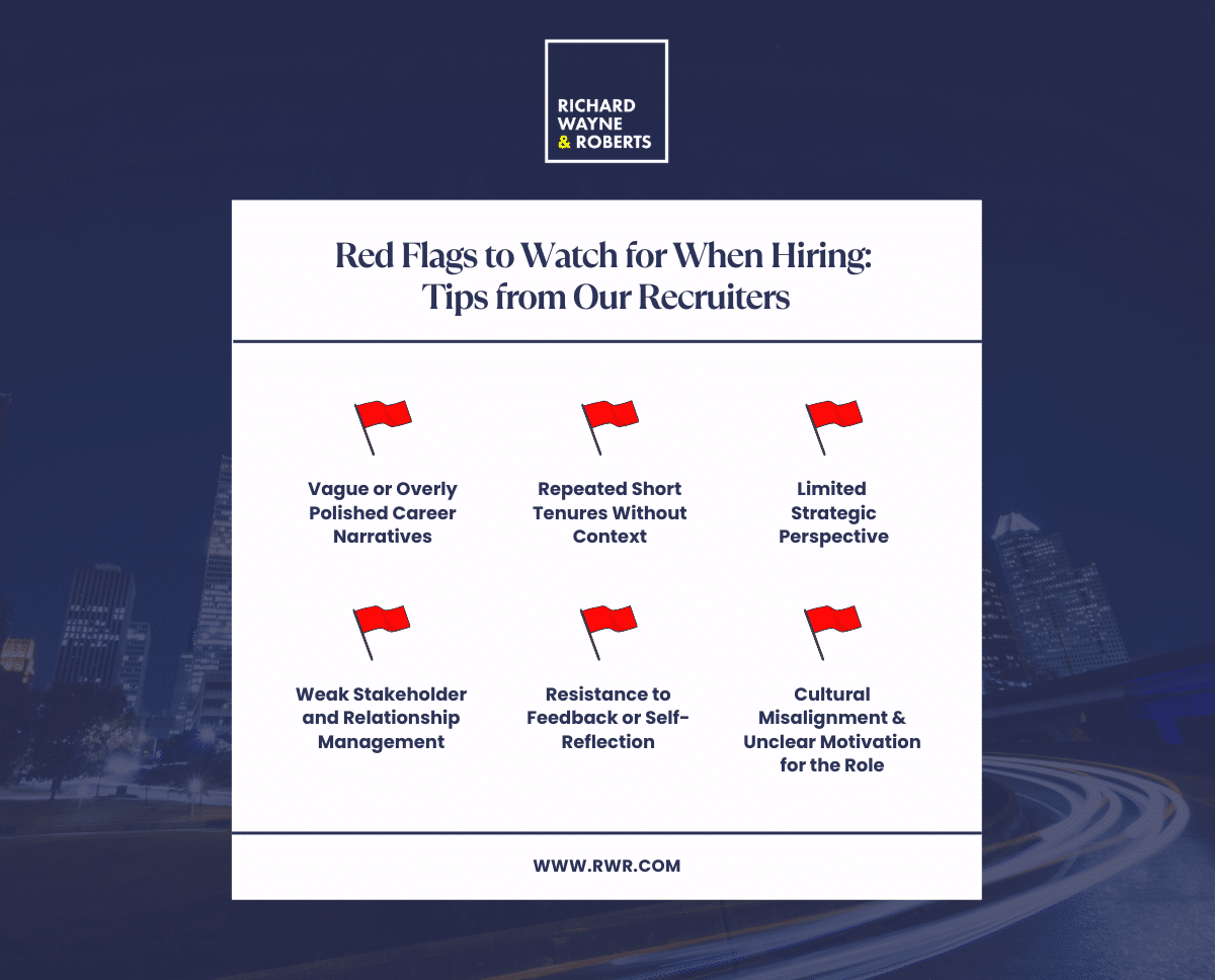 Red Flags to Watch for When Hiring: Tips from our Recruiters