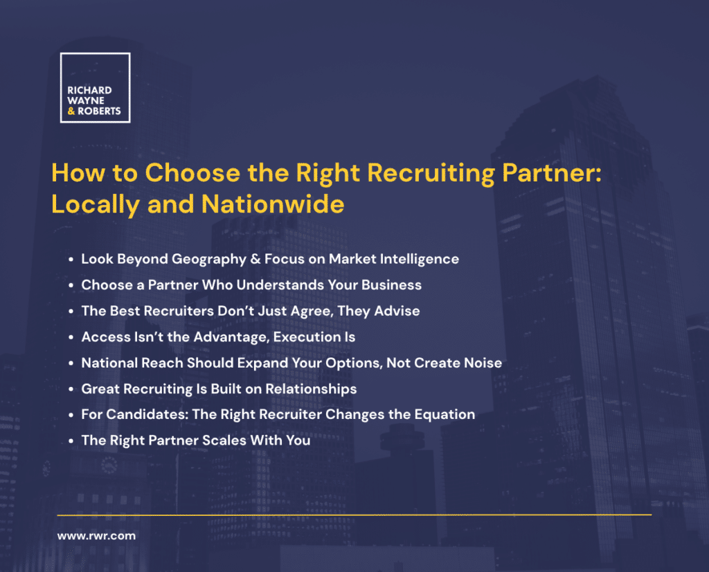 recruiting, houston, nationwide, executive search, hiring, recruiting agency