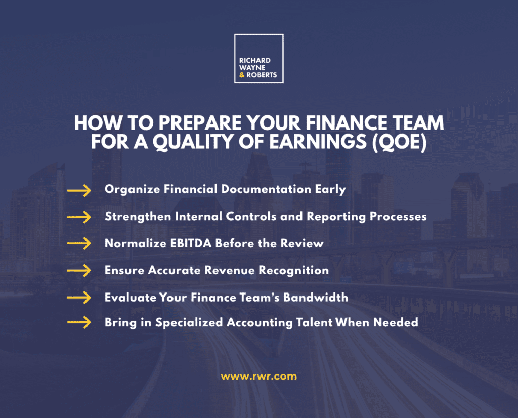 accounting, rwr, finance, hiring, QOE, revenue, quality of earnings