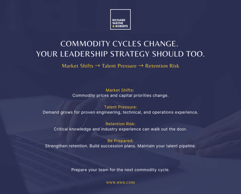 rwr, commodity cycles, oil & gas, engineering, recruiting, executive search, retention